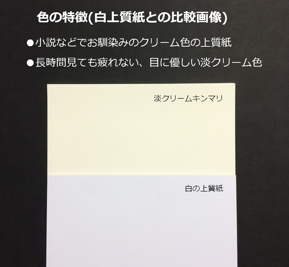 書籍用紙 A4 コピー用紙 淡クリームキンマリ 厚口 90kg 104.7g/㎡ 製本 両面