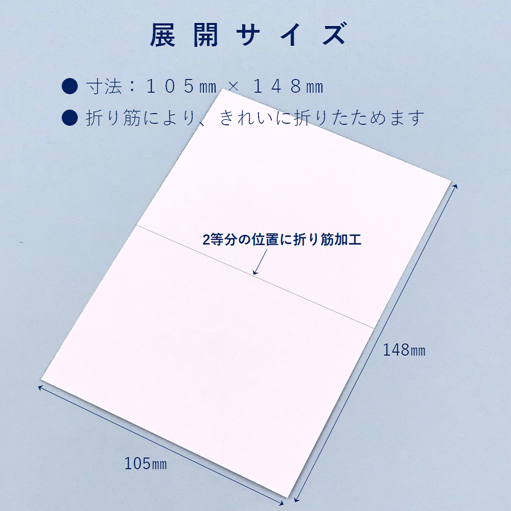 席札 A6サイズ 二つ折り ホワイト メッセージカード プライスカード 結婚式