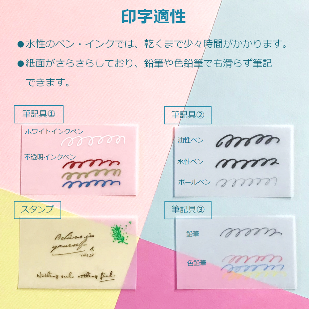 トレーシング カード 半透明 名刺サイズ タグ 厚紙 台紙 席札