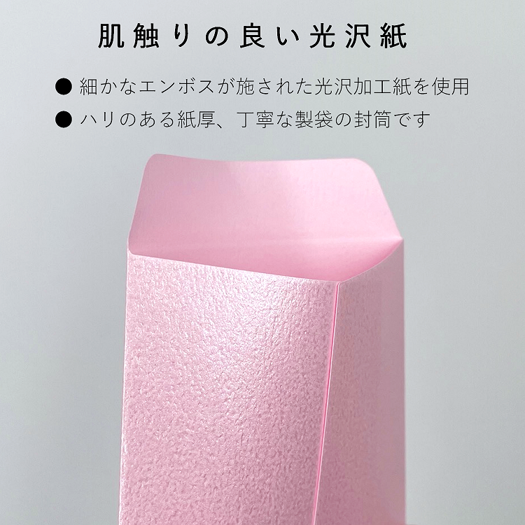 万円袋 パステル 光沢 封筒 金封 10枚入 5色×各2枚 55241