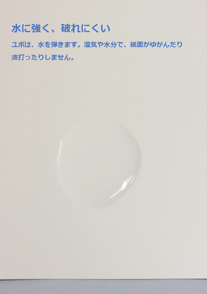 ユポ 合成紙 A3 中厚 約0.11mm 耐水 アルコールインクアート