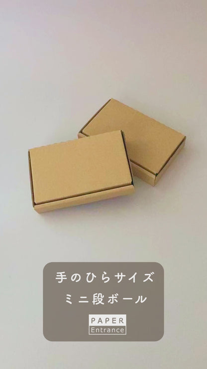 ダンボール 定形外 規格内 高さ2.7cm 内寸137×83×24mm メール便